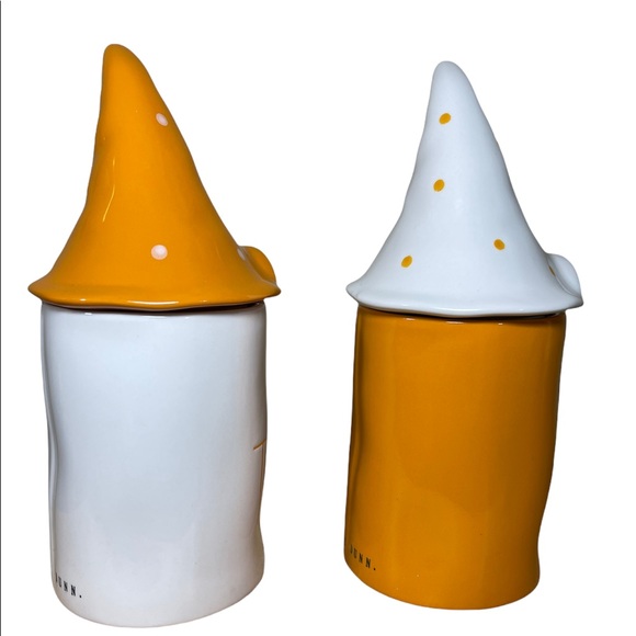 2 Rae Dunn Candle Thanksgiving Gnome Centerpiece Cannister Scented Topper Lids - Picture 7 of 15